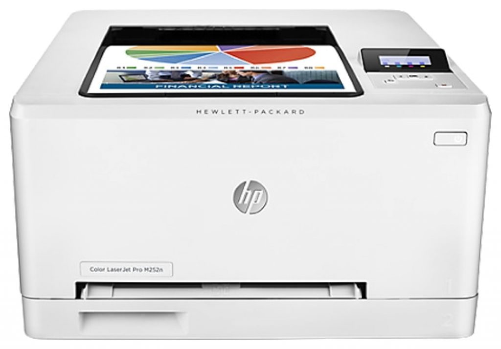 Принтер HP Color LaserJet Pro M254nw - фото