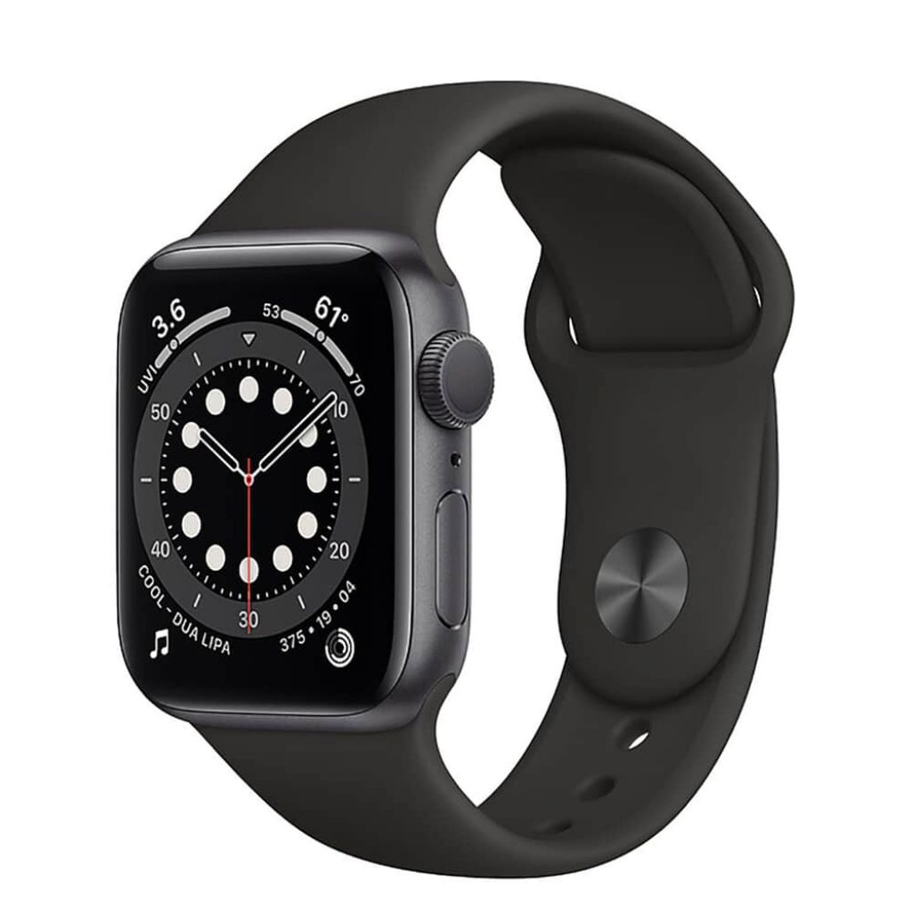 Apple Watch Series 6 GPS 40mm Aluminum Case with Sport Band - фото